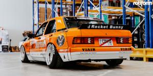 Mercedes-Benz 300E with Rotiform VCE-T